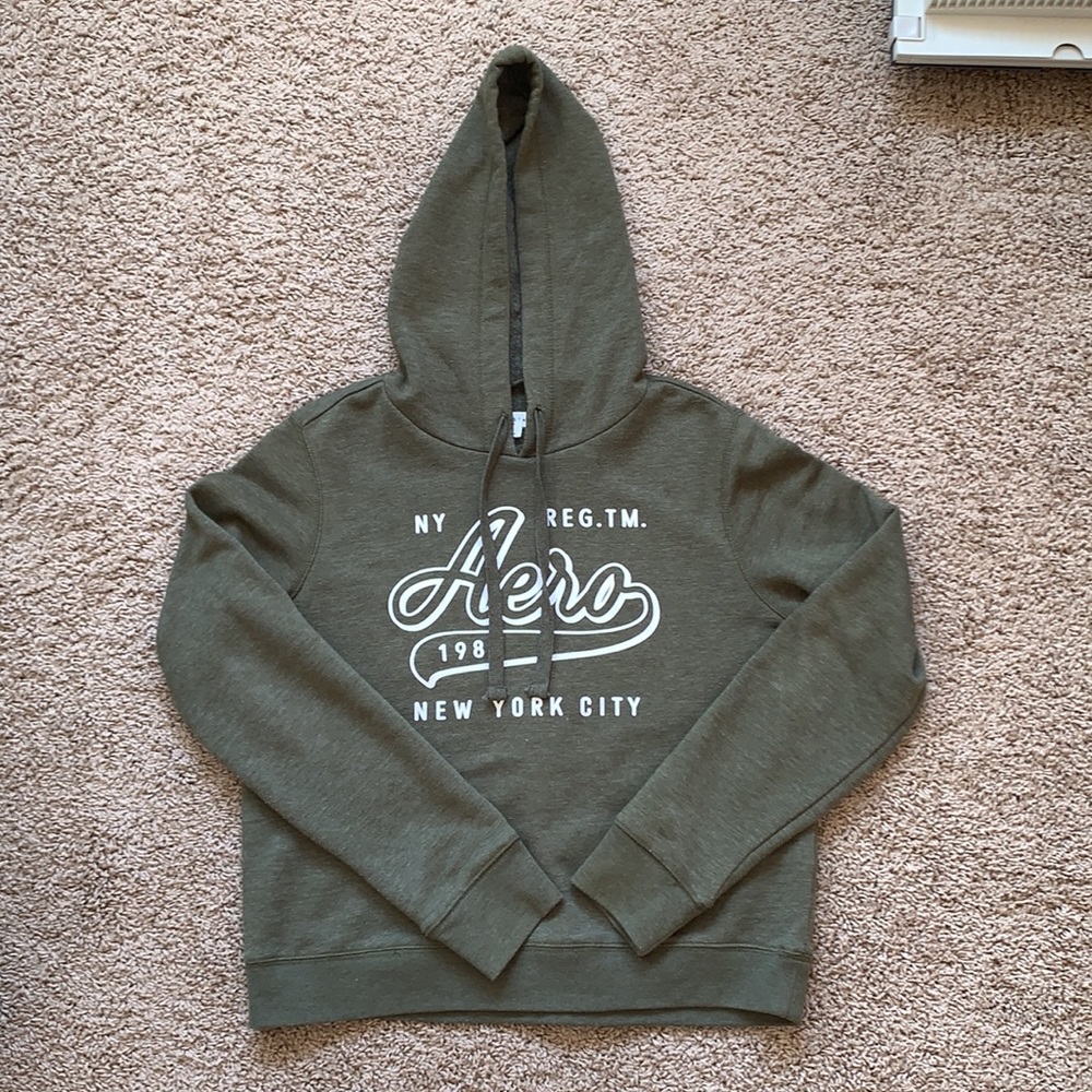 aeropostale drawstring pullover hoodie